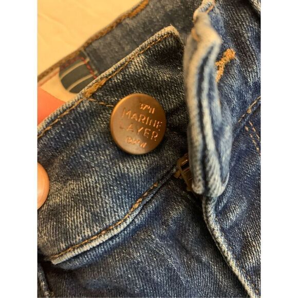 Marine Layer High Skinny jeans women's size 27 - Picture 6 of 8